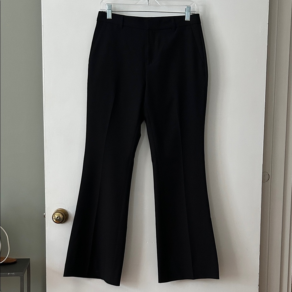 Banana Republic Black Flare Bootcut Fit Pants
